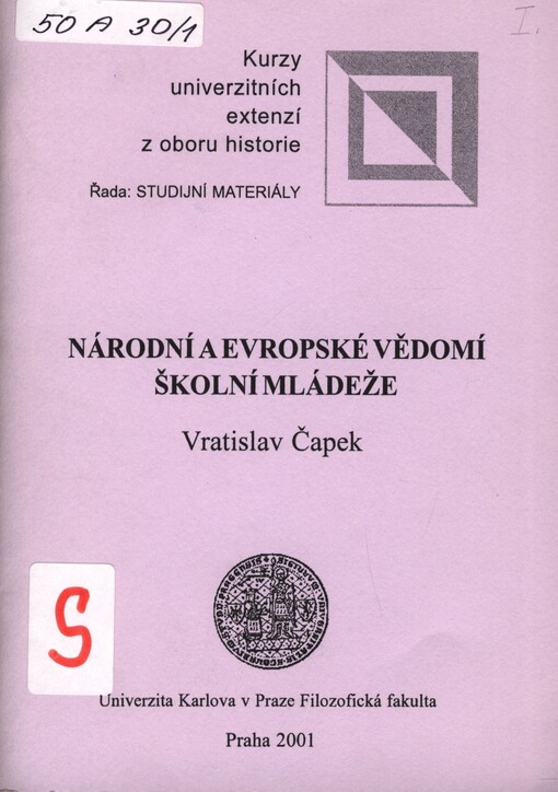 Národní a evropské vědomí školní mládeže