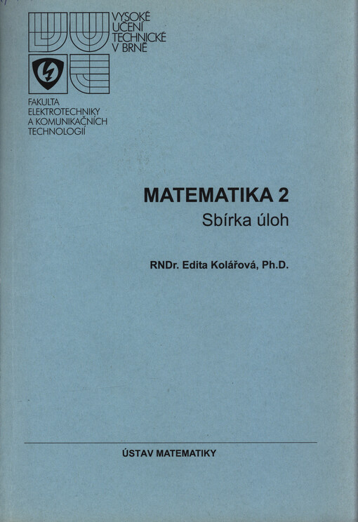 Matematika 2: sbírka úloh