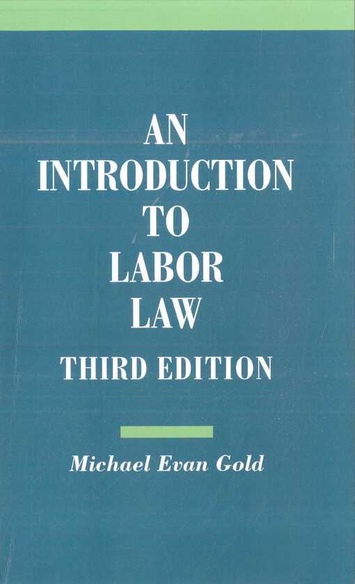 An introduction to labor law