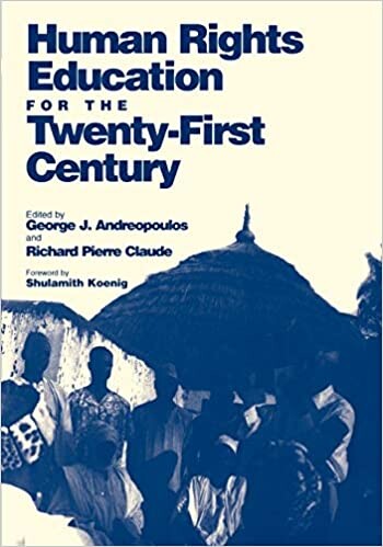 Human Rights Education for the Twenty-First Century (Pennsylvania Studies in Human Rights)