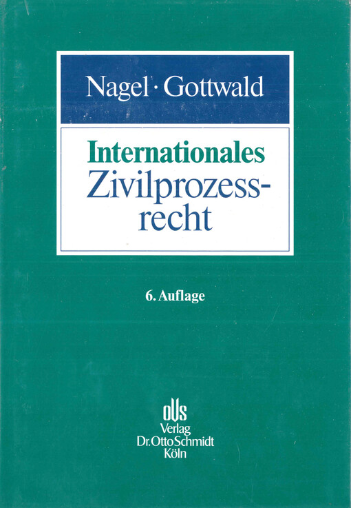 Internationales Zivilprozessrecht