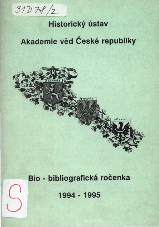 Bio-bibliografická ročenka 1994-1995
