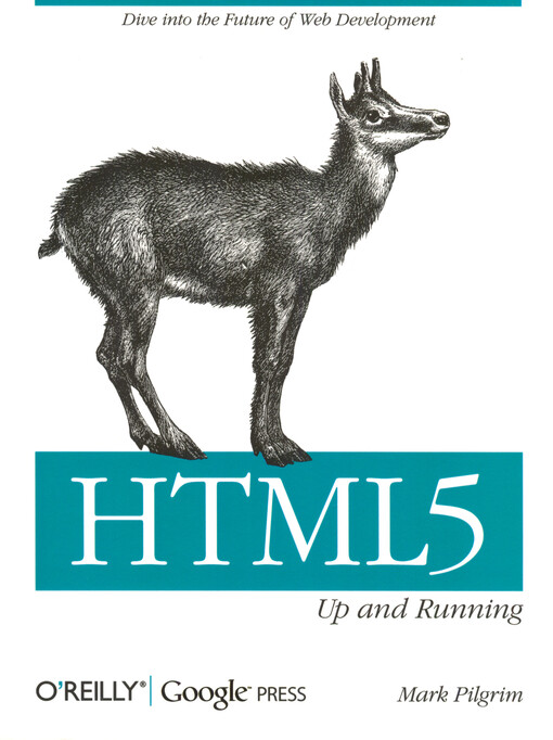 HTML5 : up and running