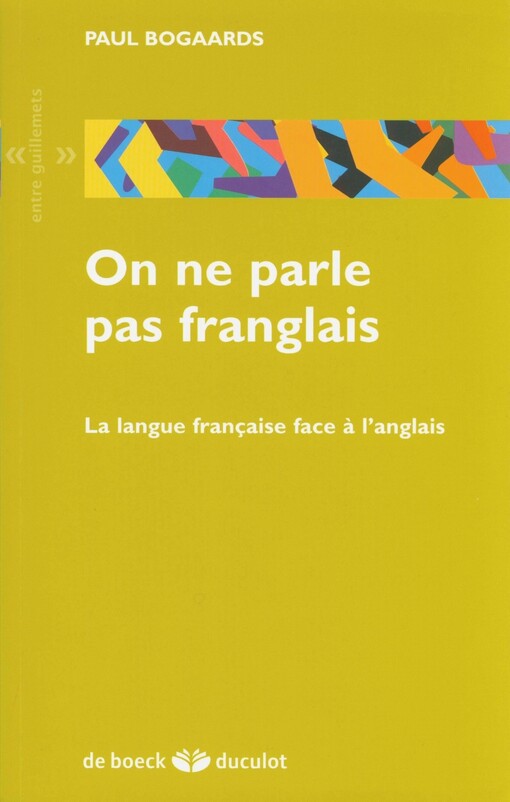 On ne parle pas franglais