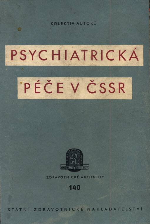 Psychiatrická péče v ČSSR