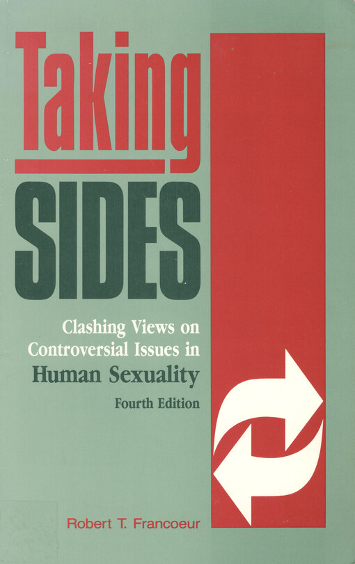 Taking sides.Clashing views on controversial issues in human sexuality