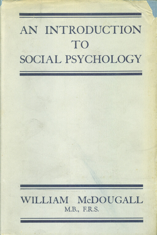 An introduction to social psychology