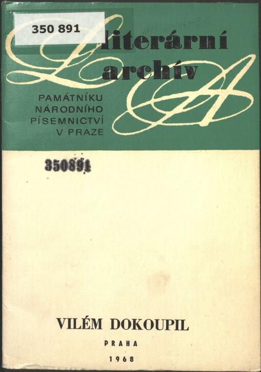 Vilém Dokoupil: (1852-1927)