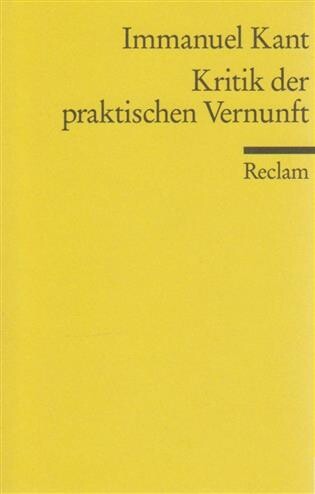 Kritik der praktischen Vernunft