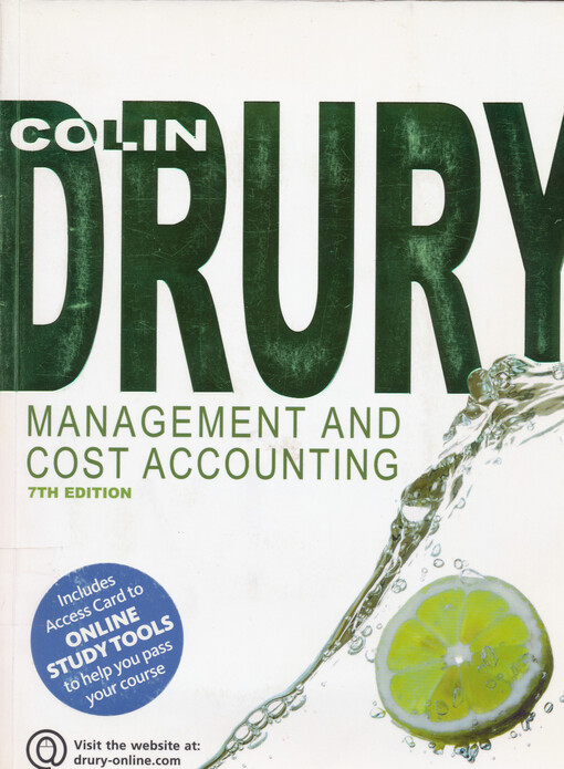 Management and cost accounting