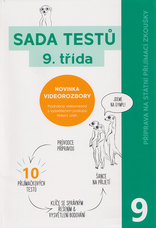 Sada testů 9. třída : příprava na státní přijímací zkoušky : 10 přijímačkových testů