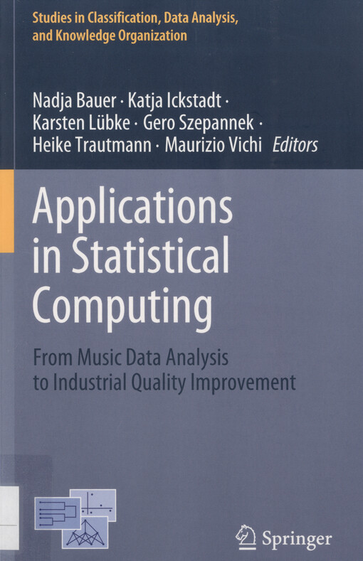 Applications in statistical computing : from music data analysis to industrial quality improvement