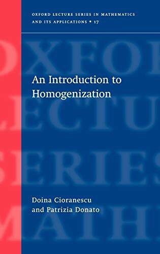 An Introduction to Homogenization (Oxford Lecture Series in Mathematics and Its Applications)