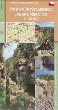 České Švýcarsko Labské pískovce : turistická a cykloturistická mapa : 1:35 000