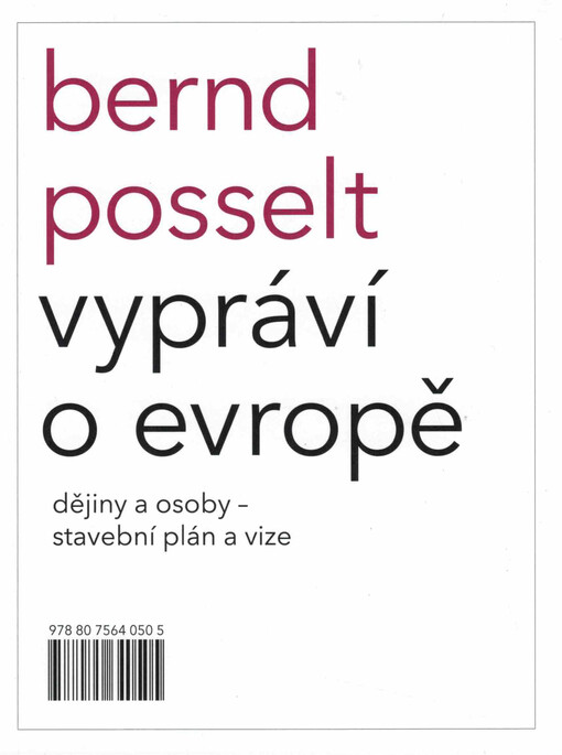 Bernd Posselt vypráví o Evropě