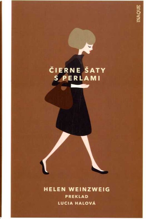 Čierne šaty s perlami