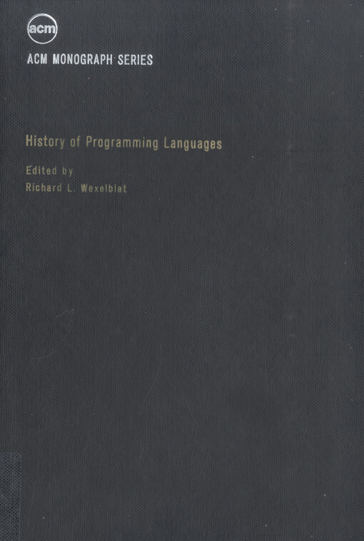 History of programming languages