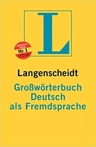 Langenscheidts Grosswoerterbuch Deutsch als Fremdsprache