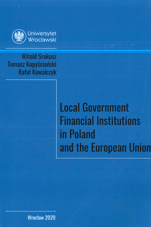 Local government financial institutions in Poland and the European Union