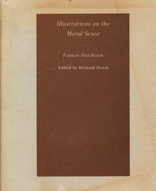 Illustrations on the moral sense