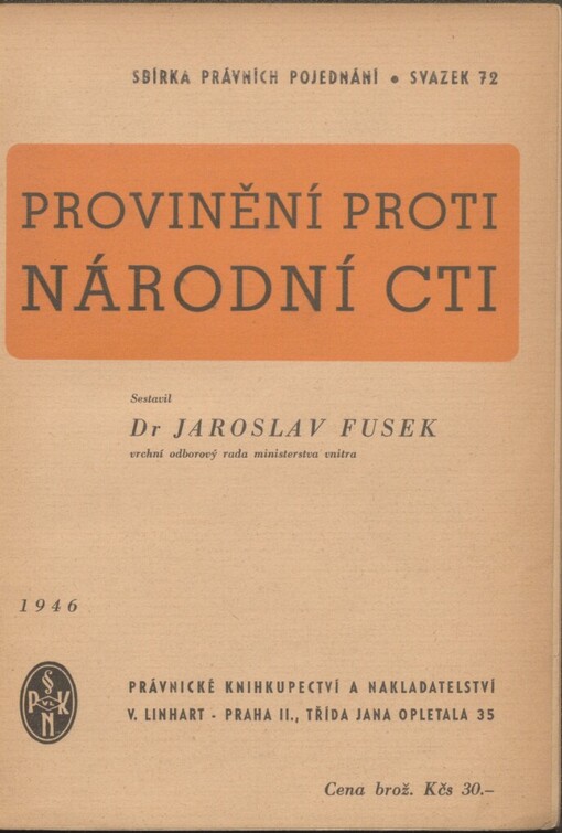 Provinění proti národní cti