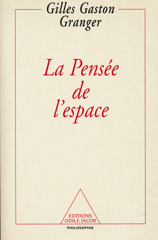 La pensée de l'espace