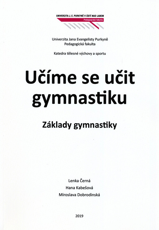 Učíme se učit gymnastiku : základy gymnastiky