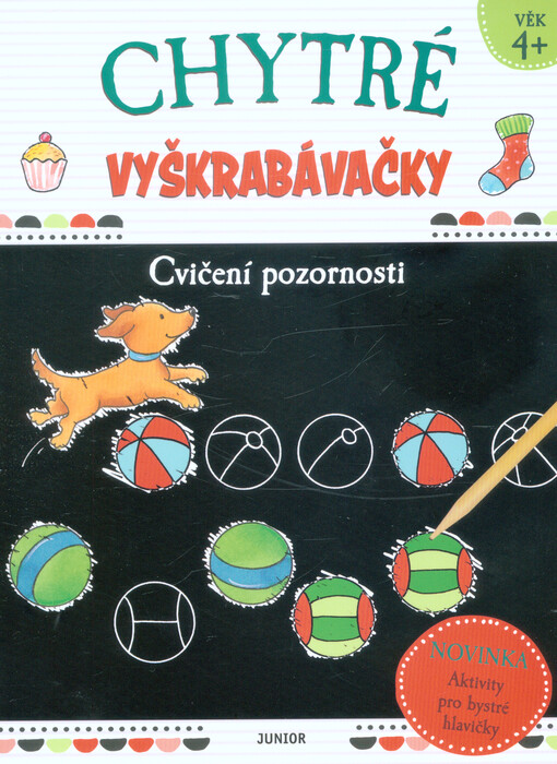 Chytré vyškrabávačky. Cvičení pozornosti