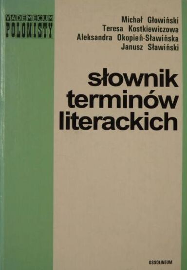 Słownik terminów literackich