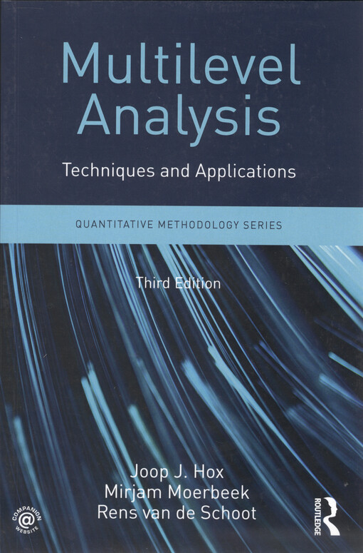 Multilevel analysis : techniques and applications