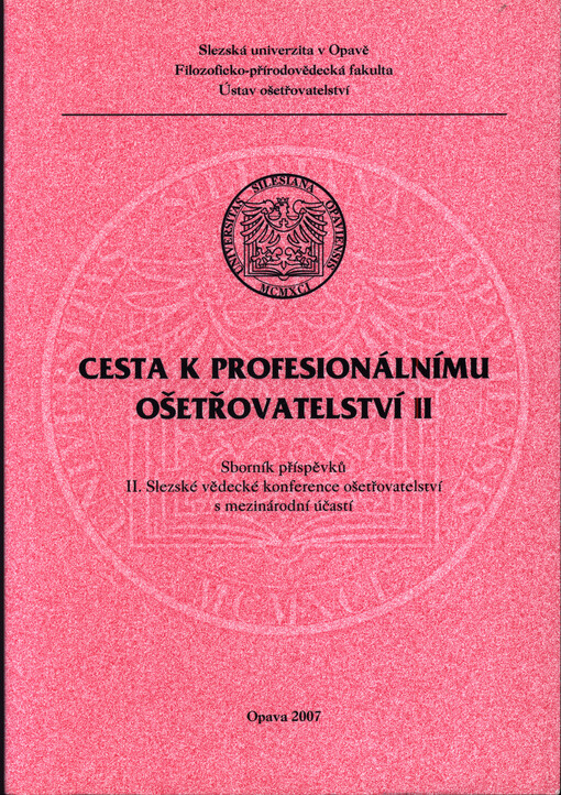Cesta k profesionálnímu ošetřovatelství II