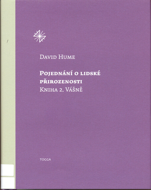 Pojednání o lidské přirozenosti. Kniha 2, Vášně