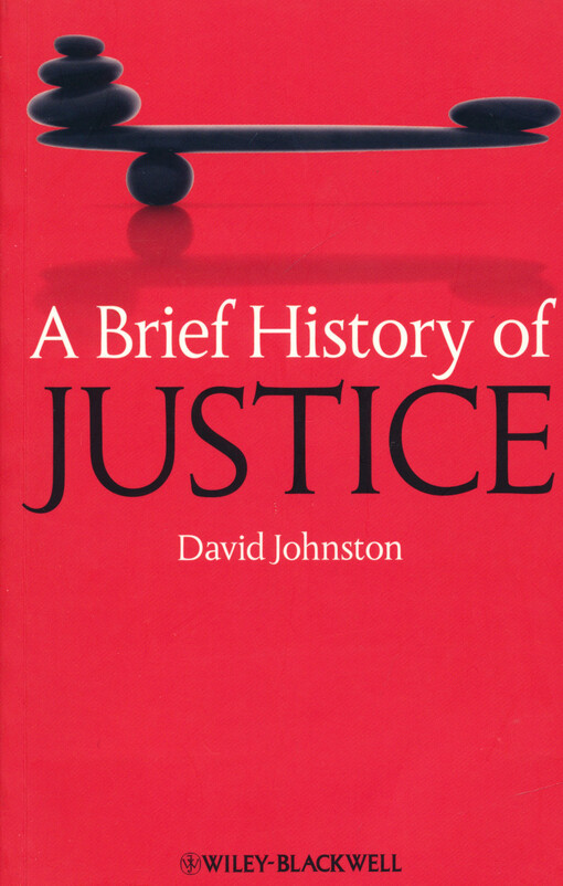 A brief history of justice
