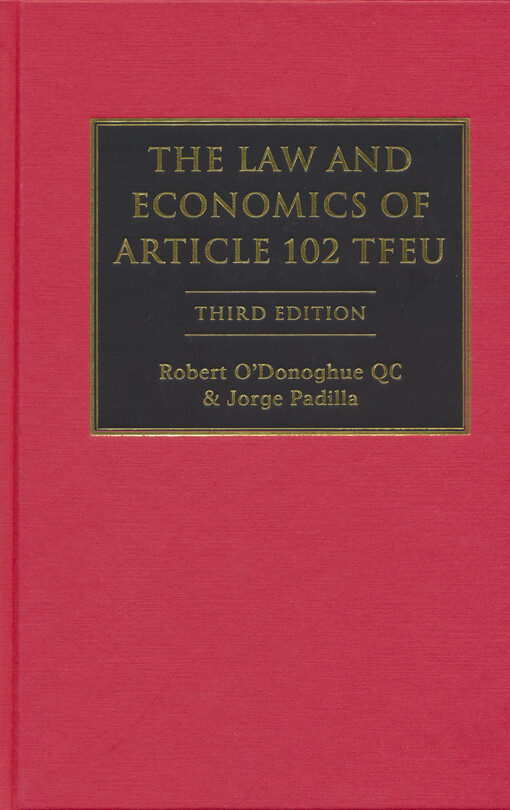 The law and economics of article 102 TFEU