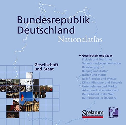 Nationalatlas Bundesrepublik Deutschland 5, Dörfer und Städte