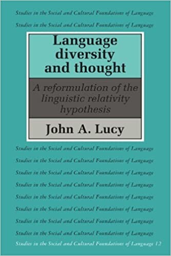 Language diversity and thought : a reformulation of the linguistic relativity hypothesis