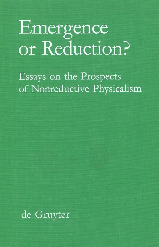 Emergence or reduction?