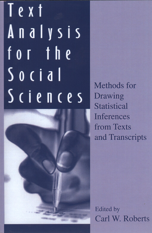 Text analysis for the social sciences : methods for drawing statistical inferences from texts and transcripts