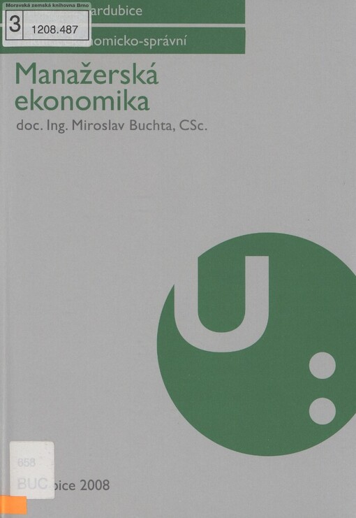 Manažerská ekonomika