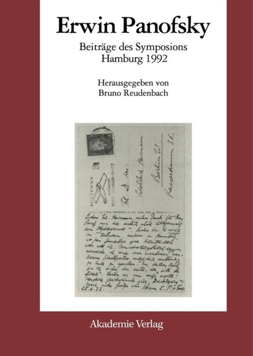 Erwin Panofsky: Beitraege DES Symposions Hamburg: 1992 (Schriften des Warbur-Archivs im Kunstgeschichtlichen Seminar der Universitat Hamburg) (German Edition)