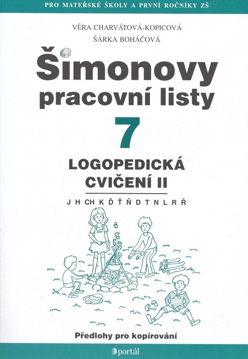 Šimonovy pracovní listy. 7, Logopedická cvičení II : předlohy pro kopírování