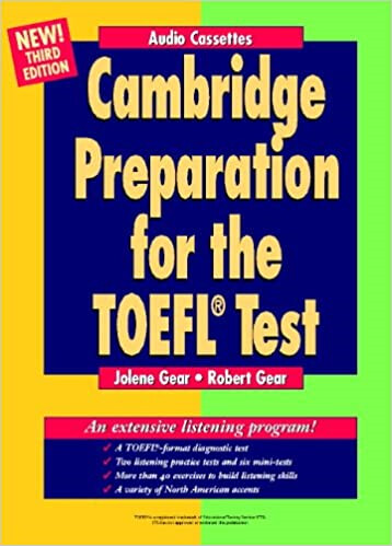 Cambridge preparation for the TOEFL test, Audio Cassettes