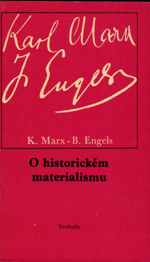 O historickém materialismu, 1. vyd.