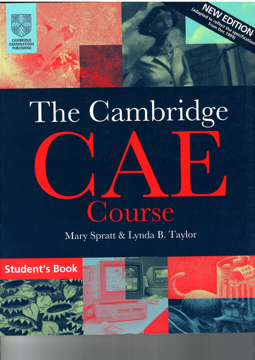 The Cambridge CAE Course Student's Book (Cambridge Books for Cambridge Exams)