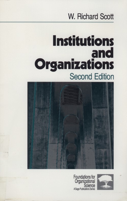 Institutions and organizations