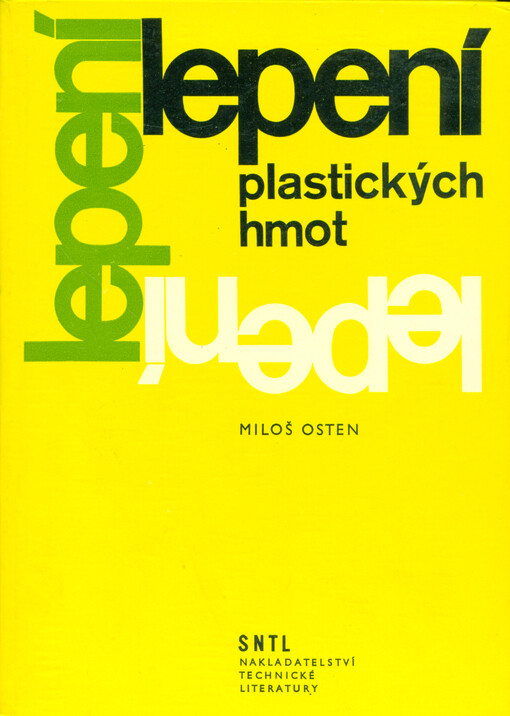 Lepení plastických hmot, 1. vyd.