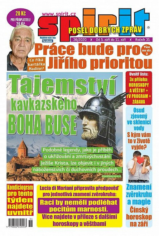 Spirit : krok za kulisy tajemství - horoskopy - snáře - lidové léčitelství - kvizy a křížovky