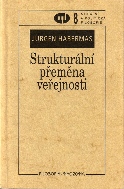Strukturální přeměna veřejnosti : zkoumání jedné kategorie občanské společnosti