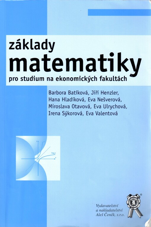 Základy matematiky pro studium na ekonomických fakultách