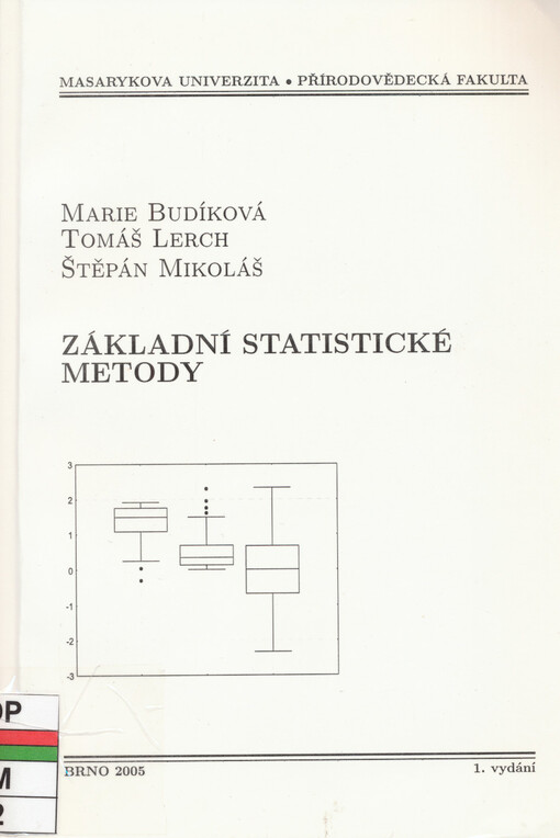 Základní statistické metody